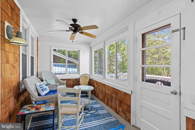 118 Parkwood St, Bethany Beach, DE 19930 - sunroom featuring ornamental molding