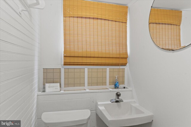 118 Parkwood St, Bethany Beach, DE 19930 - bathroom with a sink and toilet