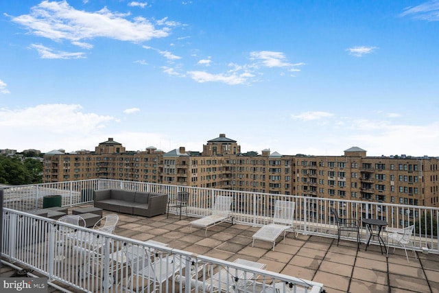 2501 Calvert St NW Unit 306, Washington, DC 20008 - view of patio featuring an outdoor hangout area