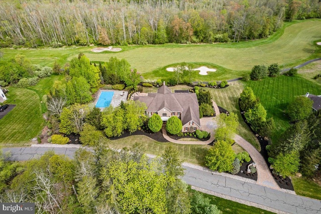 217 Rising Meadow Way E, Stroudsburg, PA 18302 - aerial view of a golf course