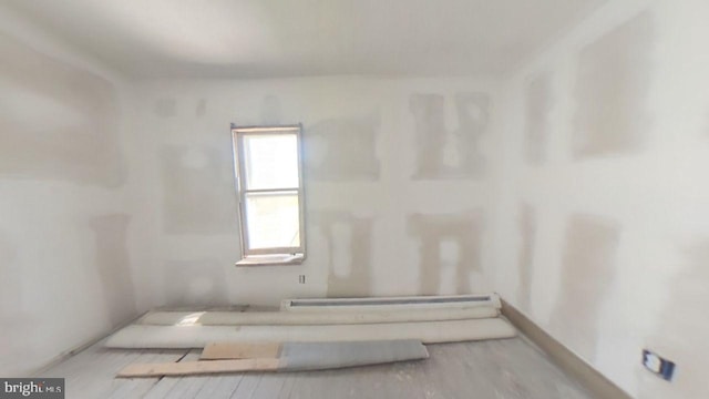 1500 Main St, Gilberton, PA 17934 - empty room featuring a baseboard radiator and baseboards