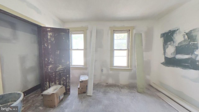 1500 Main St, Gilberton, PA 17934 - spare room featuring concrete flooring