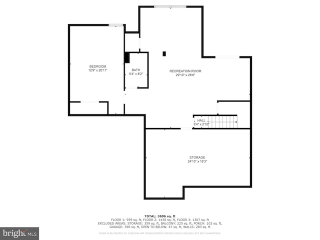 3104 Reach Eagle Ct, Woodbridge, VA 22191 - floor plan / room layout