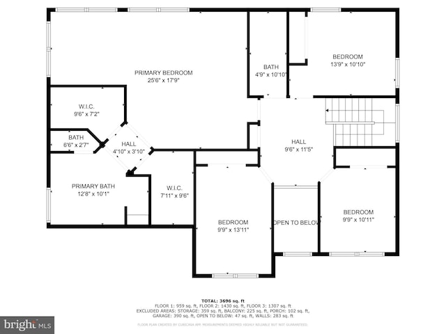 3104 Reach Eagle Ct, Woodbridge, VA 22191 - floor plan / room layout