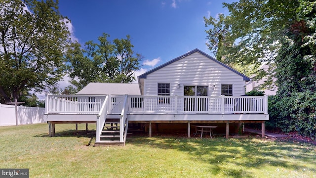 38 Ward Ave, Audubon, NJ 08106 - back of house with a deck