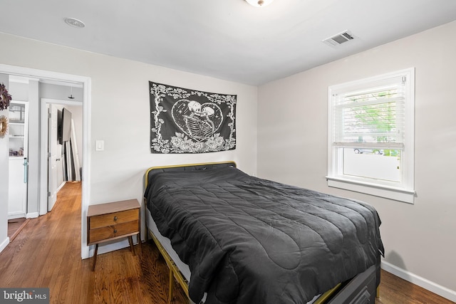 221 Walnut St, West Deptford, NJ 08096 - bedroom featuring wood finished floors and baseboards