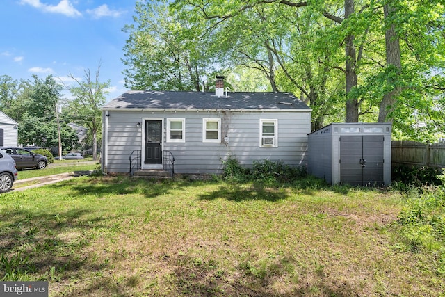 221 Walnut St, West Deptford, NJ 08096 - back of house with a chimney
