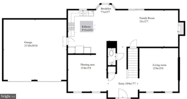 1303 Old Cannon Rd, Fort Washington, MD 20744 - floor plan / room layout