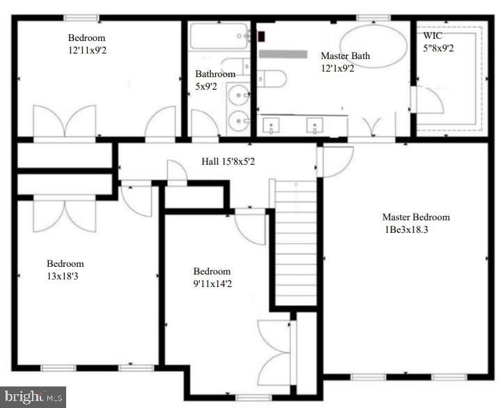 1303 Old Cannon Rd, Fort Washington, MD 20744 - floor plan / room layout