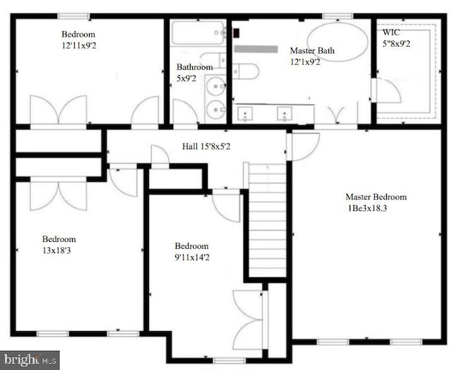 1303 Old Cannon Rd, Fort Washington, MD 20744 - floor plan / room layout