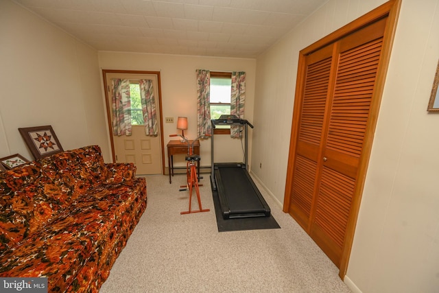 206-208 N 10th St, Oakland, MD 21550 - workout room featuring carpet