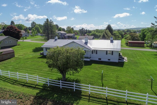 206-208 N 10th St, Oakland, MD 21550 - view from above of property