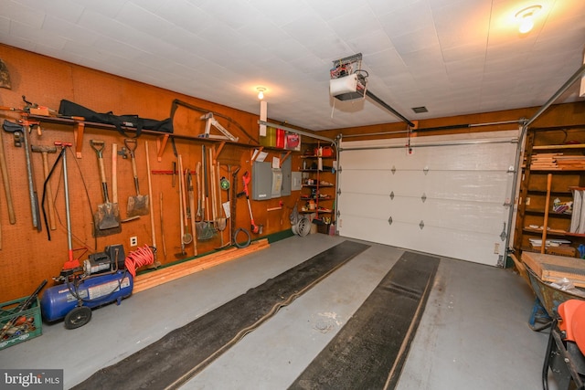 206-208 N 10th St, Oakland, MD 21550 - garage with a garage door opener