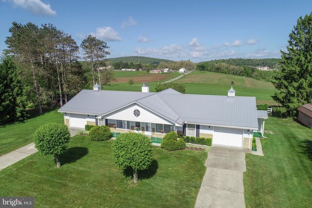 206-208 N 10th St, Oakland, MD 21550 - view from above of property