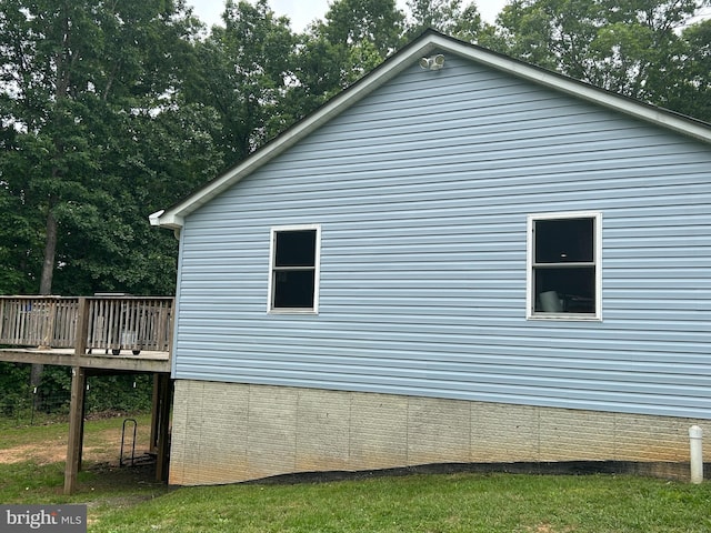 10365 Zachary Taylor Hwy, Unionville, VA 22567 - view of property exterior featuring a wooden deck