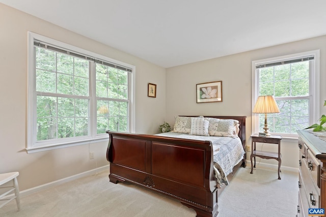 2657 Coralberry Pl, Charlottesville, VA 22911 - bedroom with multiple windows, baseboards, and light carpet
