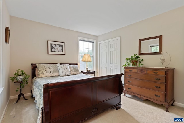 2657 Coralberry Pl, Charlottesville, VA 22911 - bedroom featuring light carpet, baseboards, and a closet