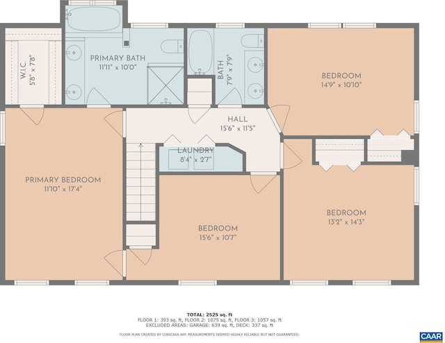 2657 Coralberry Pl, Charlottesville, VA 22911 - property floor plan