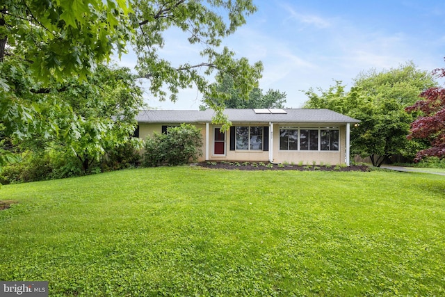 497 Torbert Rd, Fawn Grove, PA 17321 - view of front facade featuring a front lawn and stucco siding