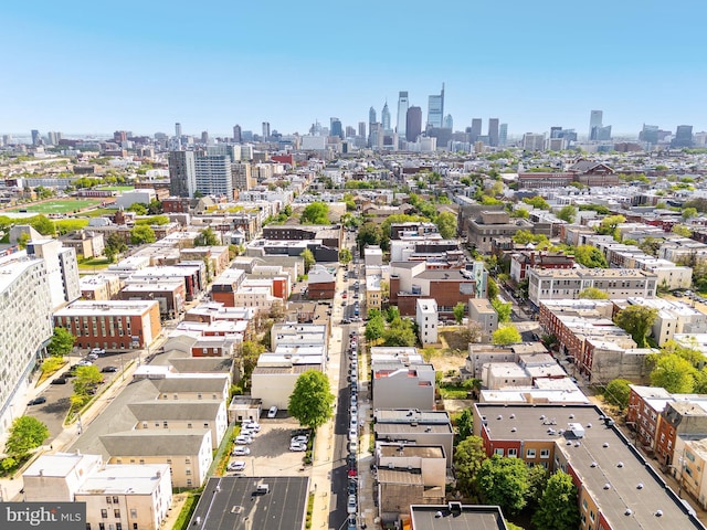 1632 N Sydenham St, Philadelphia, PA 19121 - drone / aerial view of a skyline view