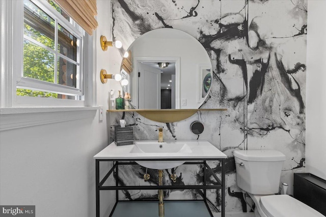 1745 Remington Dr, Crofton, MD 21114 - bathroom with toilet and a sink