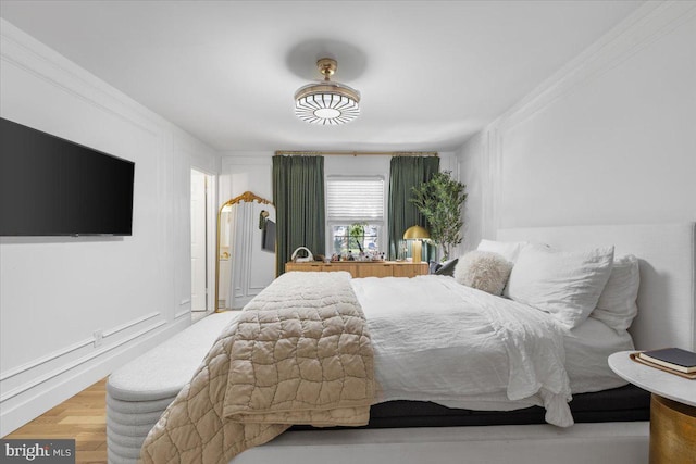 1745 Remington Dr, Crofton, MD 21114 - bedroom featuring wood finished floors and ornamental molding