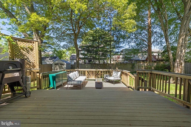 1745 Remington Dr, Crofton, MD 21114 - deck with a fenced backyard