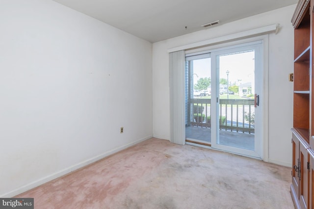 217 Pratt Ct, Sewell, NJ 08080 - unfurnished room with light colored carpet and a water view