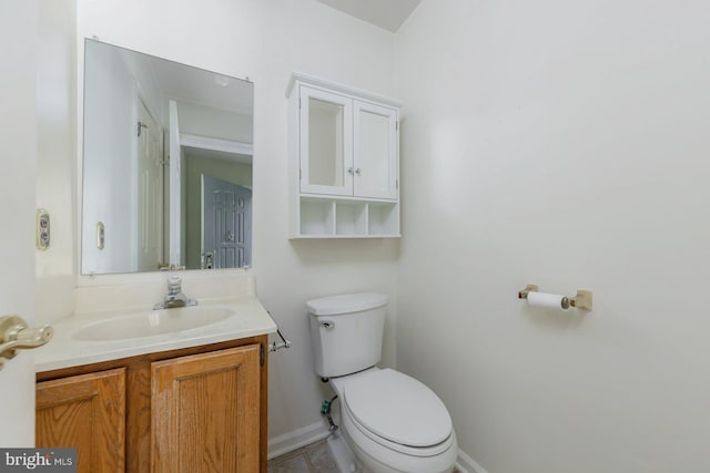 217 Pratt Ct, Sewell, NJ 08080 - half bathroom with vanity and toilet