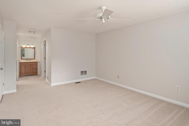 780 Cotswolde Quay Ct, Severna Park, MD 21146 - unfurnished bedroom with light colored carpet, baseboards, and ensuite bathroom
