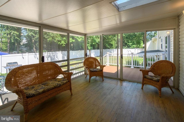 780 Cotswolde Quay Ct, Severna Park, MD 21146 - sunroom / solarium featuring a skylight