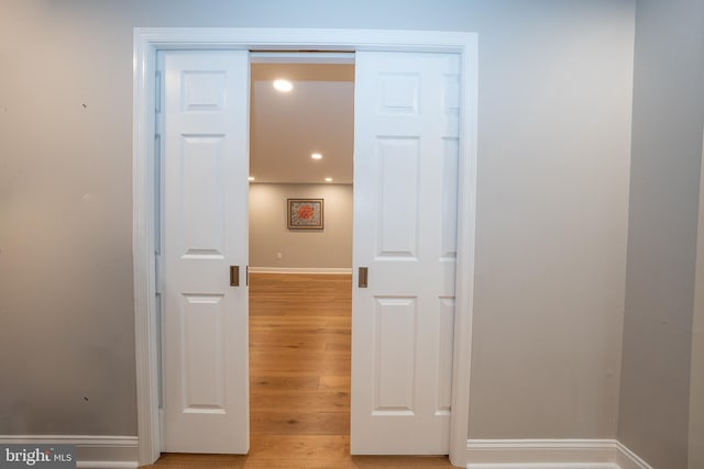1919 Chestnut St Unit 523-524, Philadelphia, PA 19103 - hall featuring light wood finished floors and baseboards