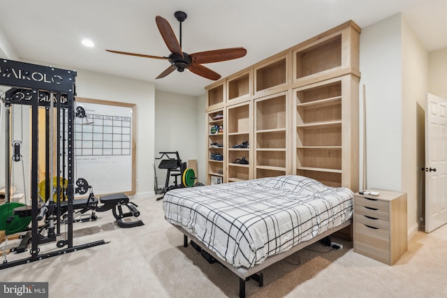 2277 Indian Holw, Winchester, VA 22603 - carpeted bedroom with baseboards and recessed lighting