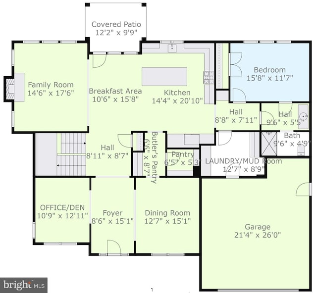 7430 Foundation Way, Springfield, VA 22150 - view of property floor plan