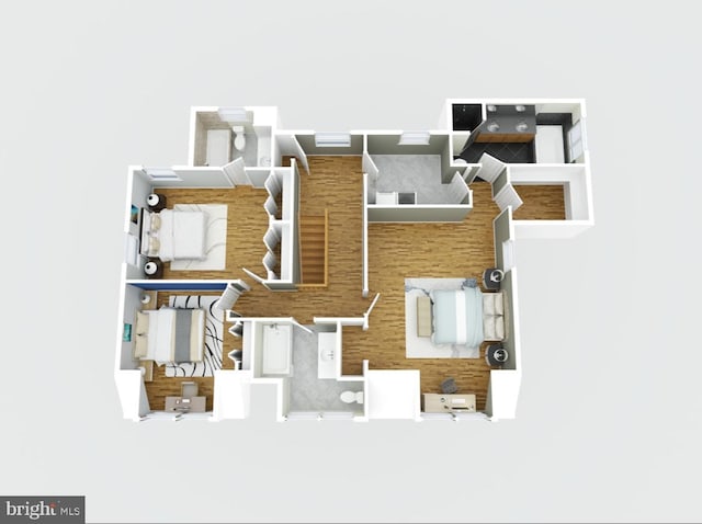 6605 Keene Dr, Springfield, VA 22152 - room layout