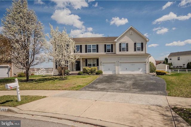 269 Bucktail Dr, Middletown, DE 19709 - traditional-style home with a garage and driveway