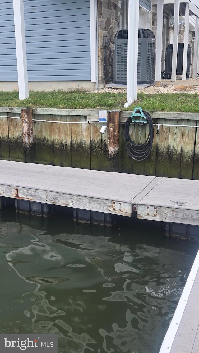 38261 Yacht Basin Rd Unit 35, Ocean View, DE 19970 - dock with a water view