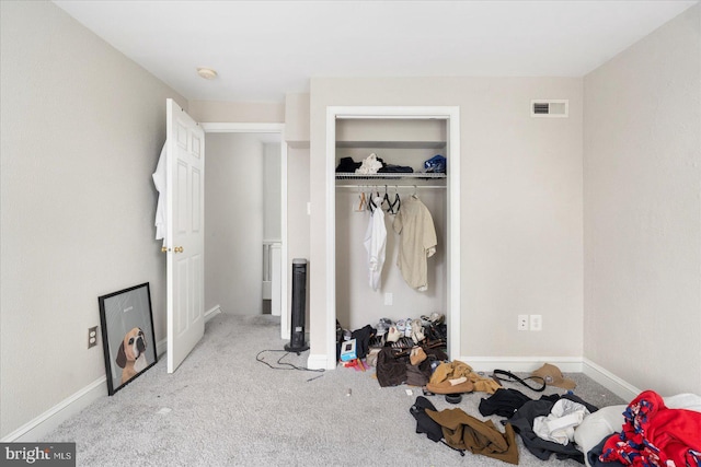 15 N Belnord Ave, Baltimore, MD 21224 - unfurnished bedroom with carpet flooring and a closet