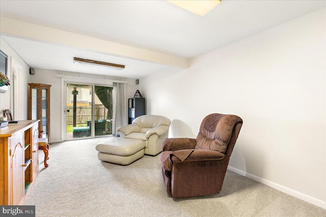 2919 Lexington Ct, Woodbridge, VA 22192 - sitting room featuring carpet flooring and baseboards