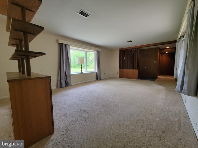 13337 Rowe Rd, Smithsburg, MD 21783 - unfurnished living room with light colored carpet and baseboards
