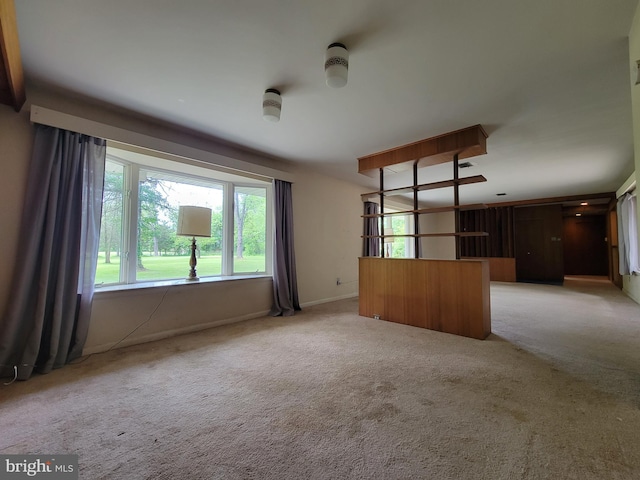 13337 Rowe Rd, Smithsburg, MD 21783 - unfurnished living room featuring carpet floors and baseboards