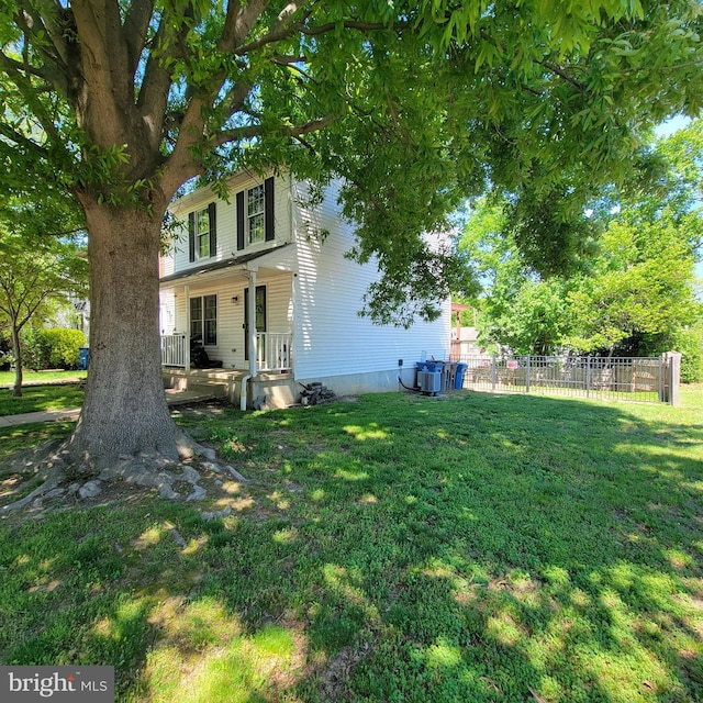 100 Cypress Dr, North East, MD 21901 - view of yard featuring cooling unit