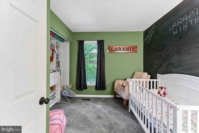 100 Cypress Dr, North East, MD 21901 - bedroom with carpet, baseboards, and a crib