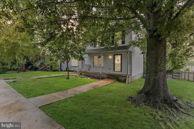 100 Cypress Dr, North East, MD 21901 - view of property hidden behind natural elements featuring a porch