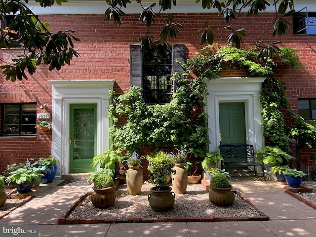 1647 Preston Rd, Alexandria, VA 22302 - doorway to property featuring brick siding