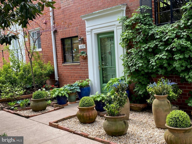 1647 Preston Rd, Alexandria, VA 22302 - property entrance with brick siding