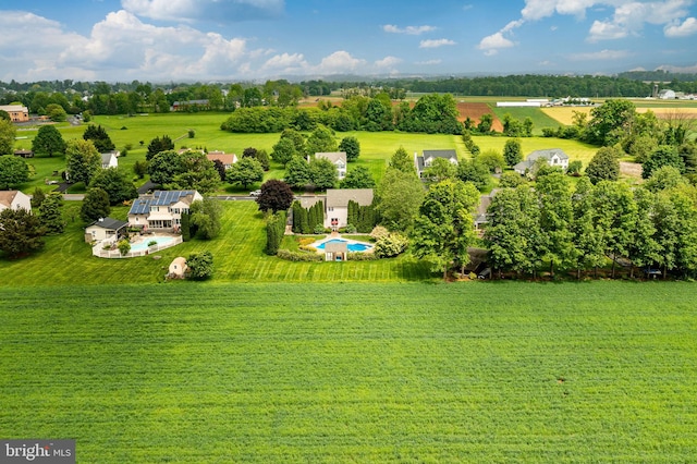 41 Diane Dr, Honey Brook, PA 19344 - drone / aerial view of a pool and a tree filled landscape