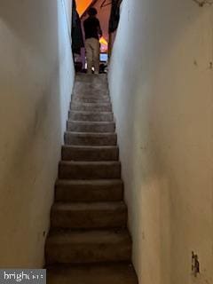 view of stairs