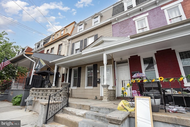 519 N 2nd St, Columbia, PA 17512 - view of front of property with covered porch and mansard roof