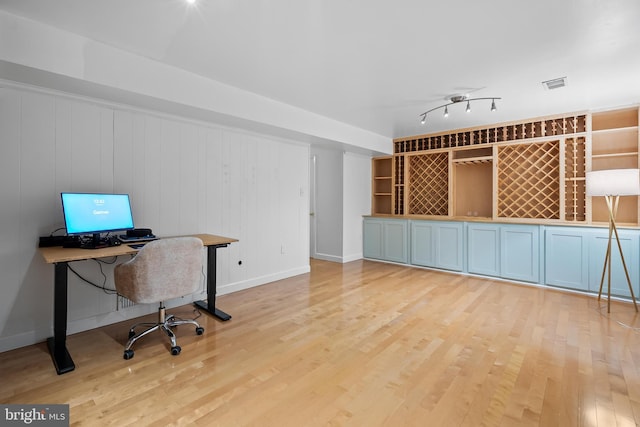 7029 Leewood Forest Dr, Springfield, VA 22151 - office space featuring light wood finished floors and baseboards